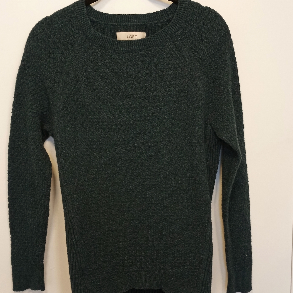 Emerald Green Loft Sweater